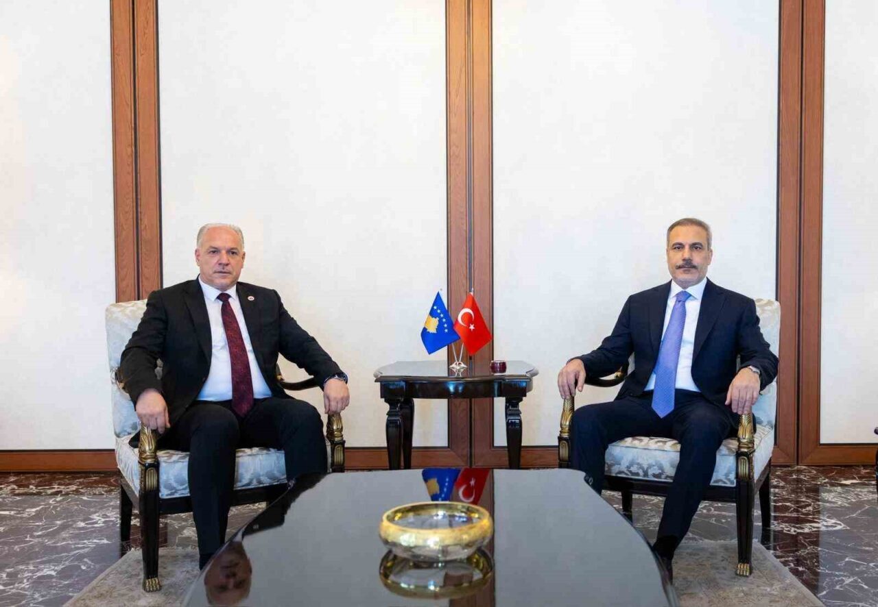 Dışişleri Bakanı Hakan Fidan, Kosova Demokratik Türk Partisi Genel Başkanı