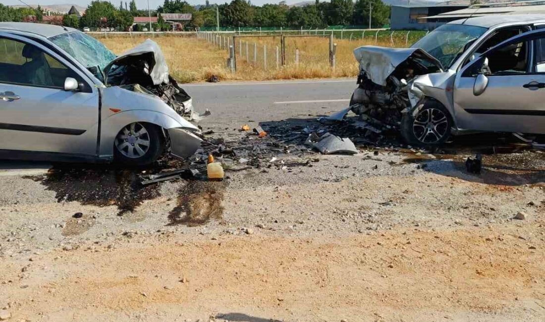 Balıkesir’in Altıeylül ilçesindeki Karamanköy mevkiinde, E.Ç. yönetimindeki araç karşı şeride