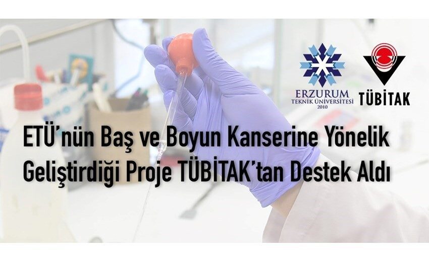 Erzurum Teknik Üniversitesi'nden Dr. Özel Çapık liderliğindeki proje, baş ve