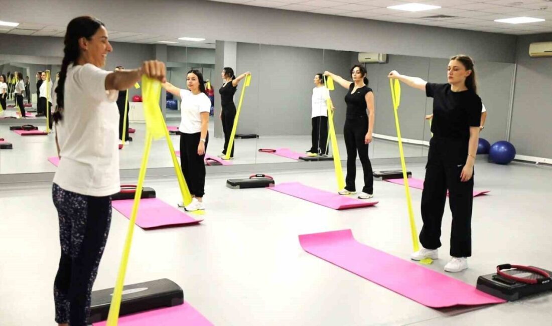 Başiskele’deki kadın spor merkezleri, kadınların sağlıklı yaşam alışkanlıkları kazanmalarını ve
