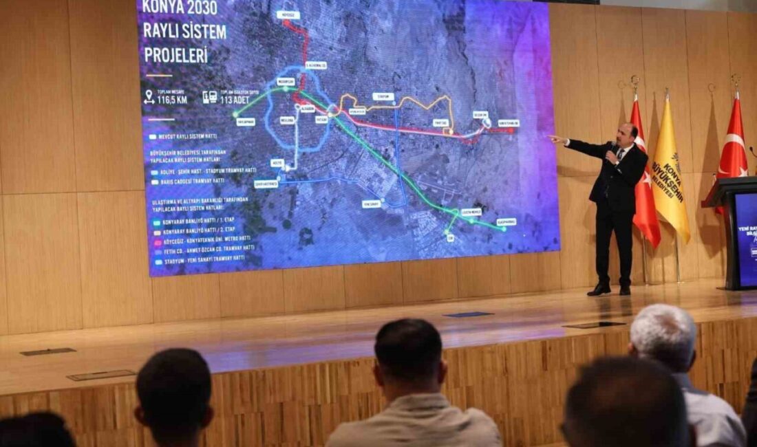 Konya Büyükşehir Belediye Başkanı Uğur İbrahim Altay, Barış Caddesi Tramvay