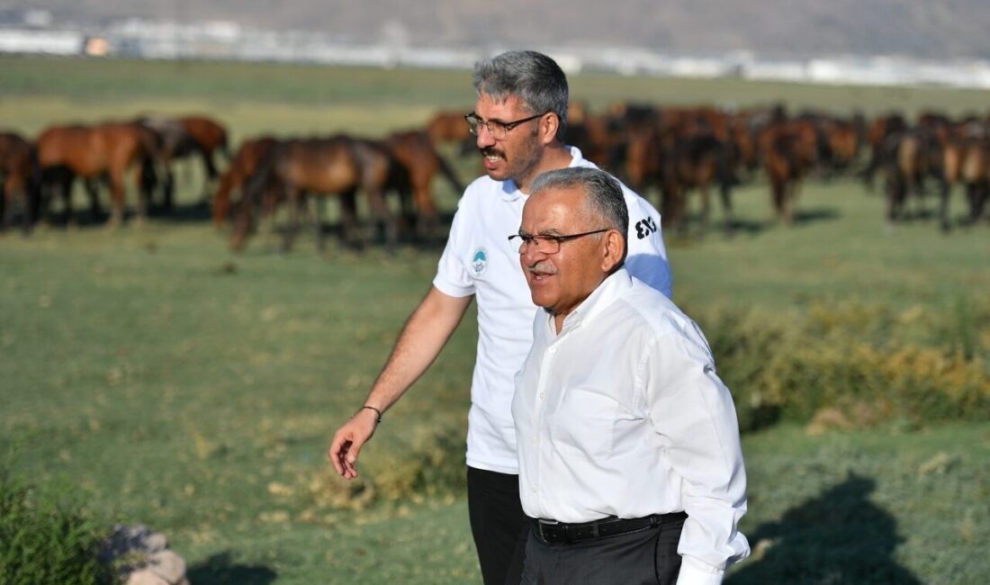 Kayseri Büyükşehir Belediye Başkanı Dr. Memduh Büyükkılıç, Hürmetçi Sazlığı'nı ziyaret