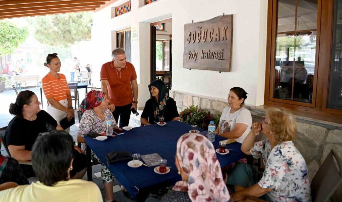 Kuşadası’nda modern bir sosyal tesis olarak yenilenen Soğucak Mahallesi Köy
