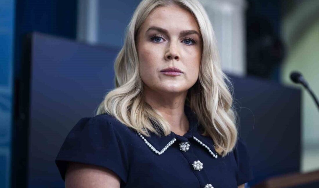 Beyaz Saray Sözcüsü Karoline Leavitt, ABD Başkanı Donald Trump'ın Rusya