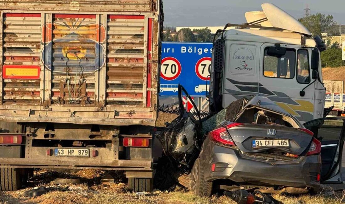 Bilecik’teki trafik kazasında, Selda Ateş (53) yönetimindeki otomobil, H.P. (55)