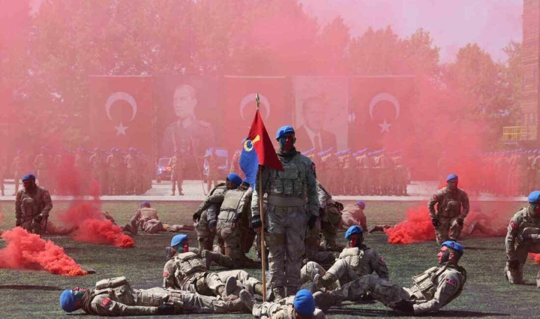 Karabük'ün Safranbolu ilçesindeki 125. Jandarma Komando Eğitim Merkezi'nde 1,619 uzman