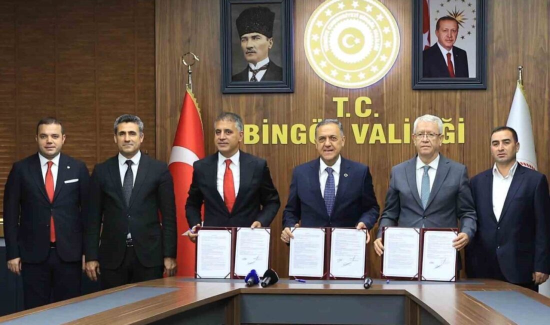 Bingöl'de Vali Dr. Ahmet Hamdi Usta liderliğinde iş insanı Veysel