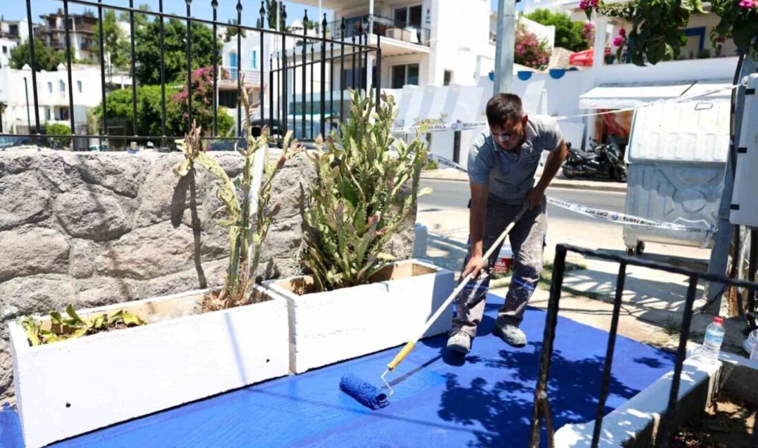 Bodrum Belediyesi, "Farkındalık Sokakları" projesi çerçevesinde kentin estetiğini artırmayı amaçlıyor.