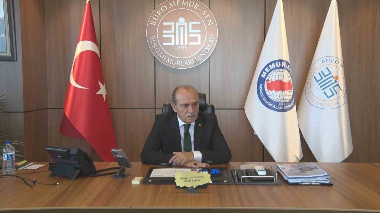 Büro Memur-Sen Genel Başkanı Yusuf Yazgan, kamu çalışanlarını tatmin edecek