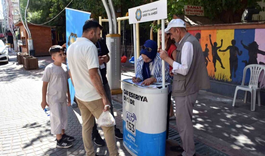 Diyarbakır Büyükşehir Belediyesi, Yenişehir ilçesindeki Sanat Sokağı'nda açtığı Yerinde Çözüm