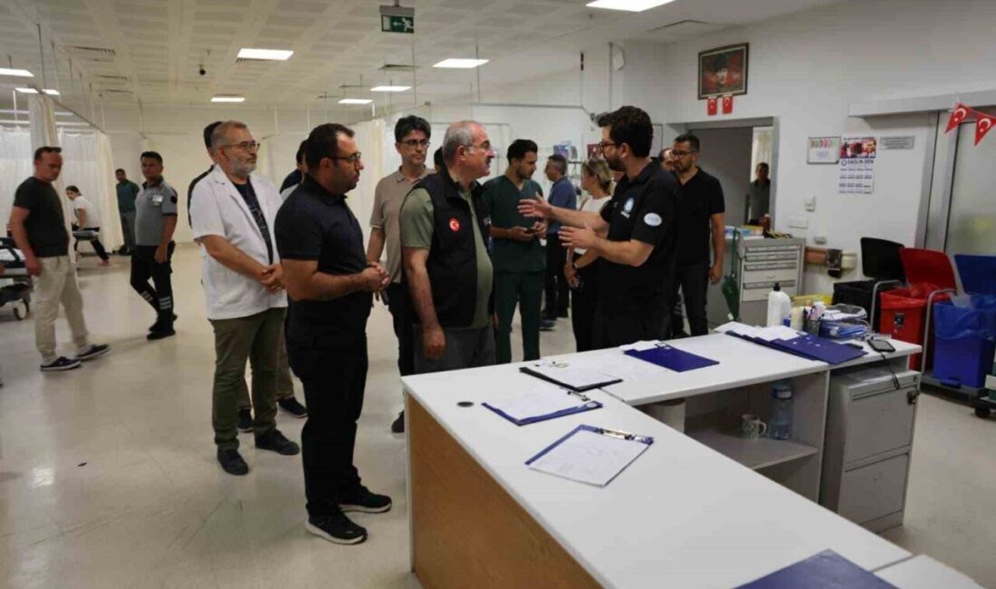 Çanakkale Valisi Doç. Dr. Ömer Toraman, orman yangınları nedeniyle kısmen
