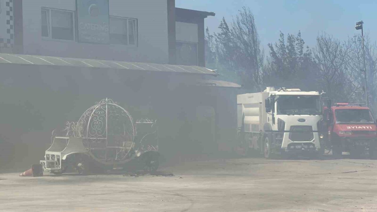 Çanakkale'nin Kepez beldesinde başlayan yangın, tarım arazisinden ormanlık alana sıçrayarak