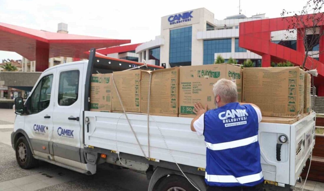Canik Belediyesi, Samsun İl Sağlık Müdürlüğü’ne sağlık çalışanları ve hastalar