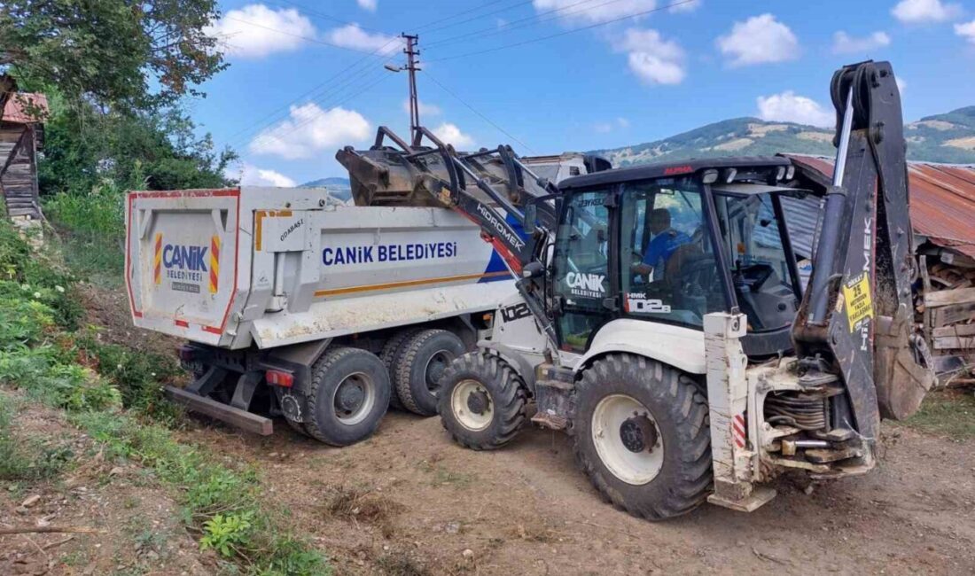 Canik Belediyesi, yol açma ve yenileme projeleriyle ulaşım altyapısını güçlendiriyor.