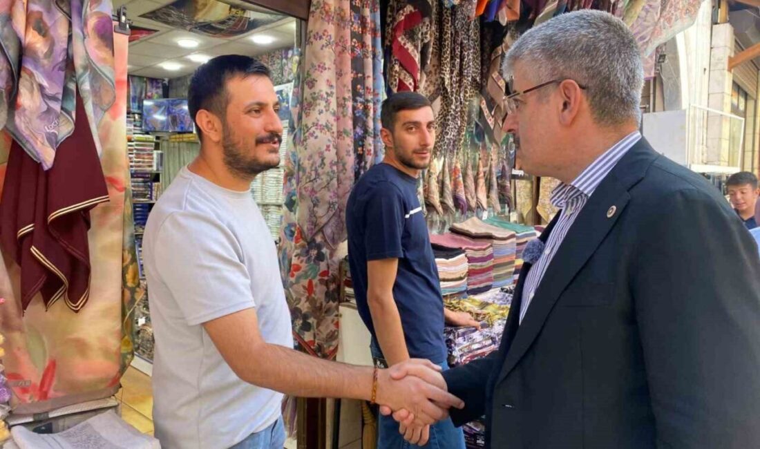 AK Parti Kayseri Milletvekili Şaban Çopuroğlu, Konya'nın Meram ilçesinde "Türkiye