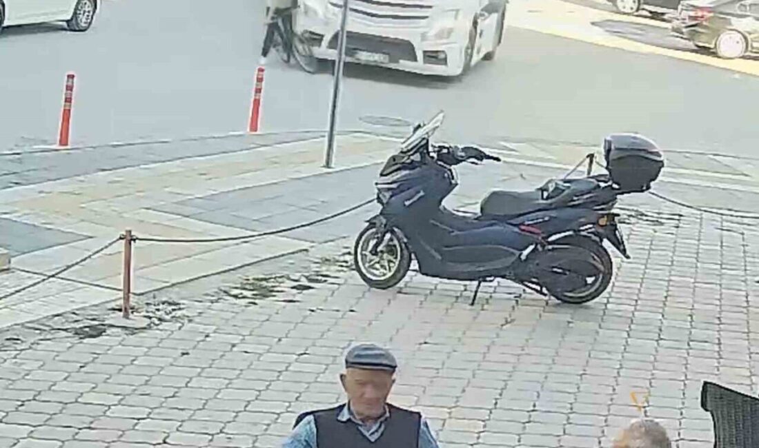 Çorum'da 12 yaşındaki Edanur Yılmaz, bisikletiyle yolun karşısına geçerken Birkan