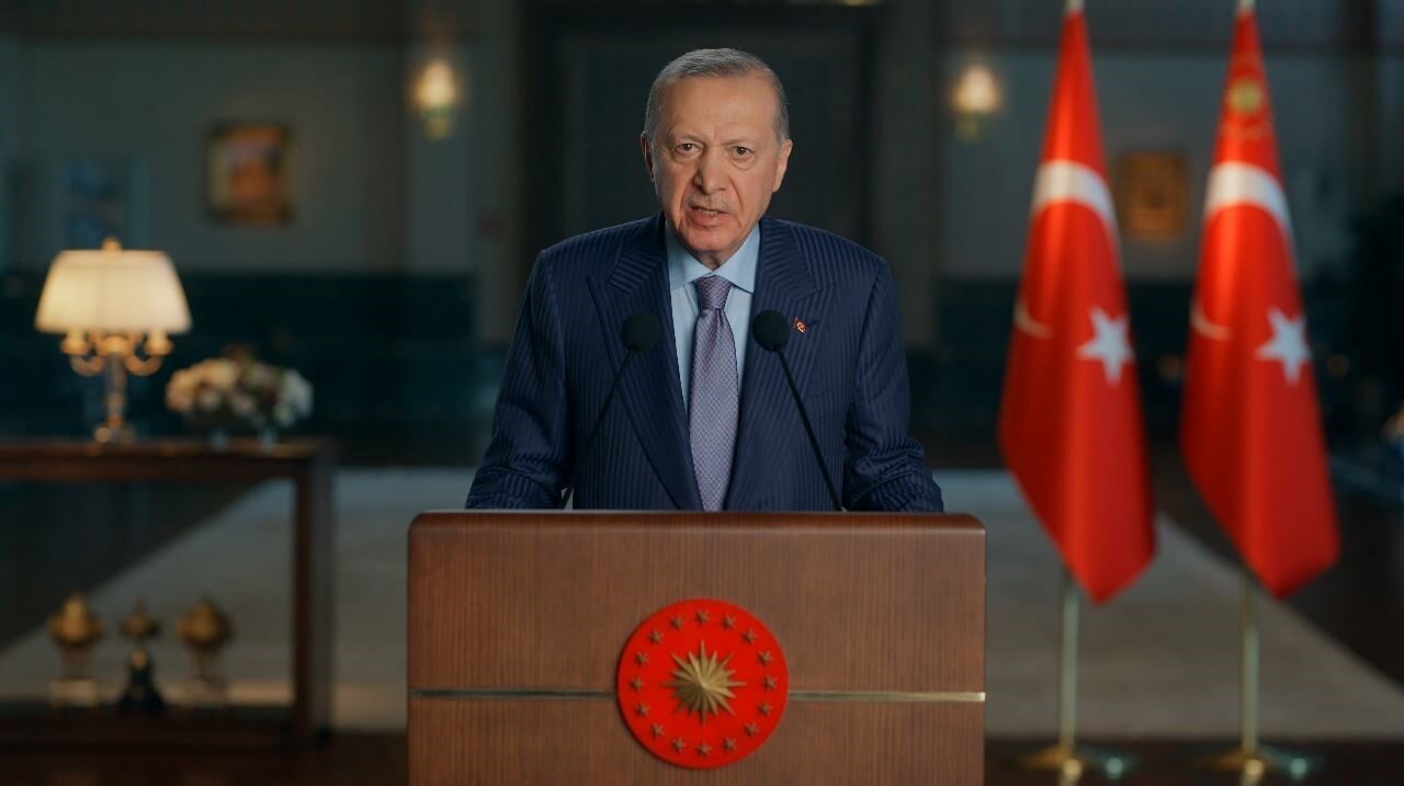 Cumhurbaşkanı Recep Tayyip Erdoğan, Birleşmiş Milletler'in 80. yıl dönümünde verdiği