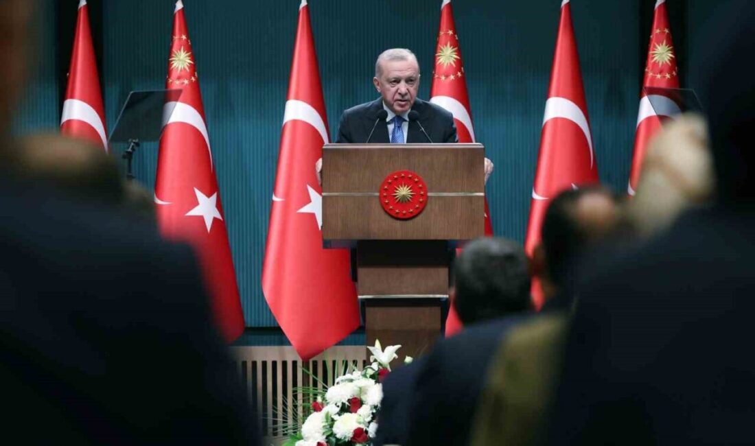 Cumhurbaşkanı Recep Tayyip Erdoğan, Kabine Toplantısı sonrası yaptığı açıklamada Türkiye'nin