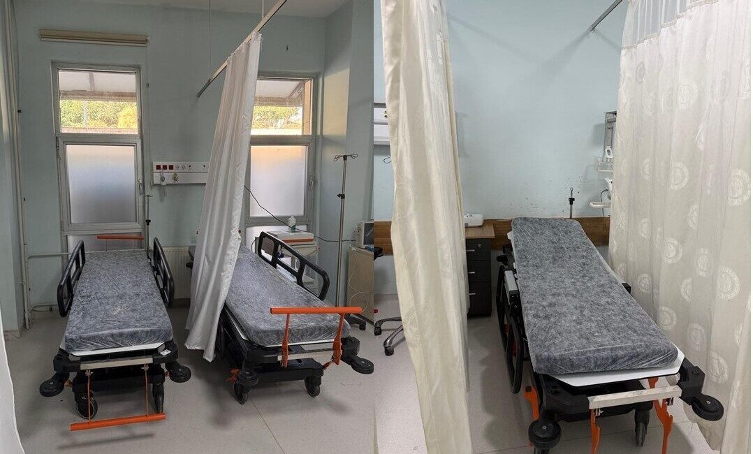 DEM Parti Hakkari Milletvekili Onur Düşenmez, Derecik Devlet Hastanesi'ndeki yıpranmış