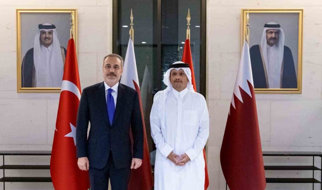 Dışişleri Bakanı Hakan Fidan, resmi ziyaret için gittiği Katar'da, Başbakan