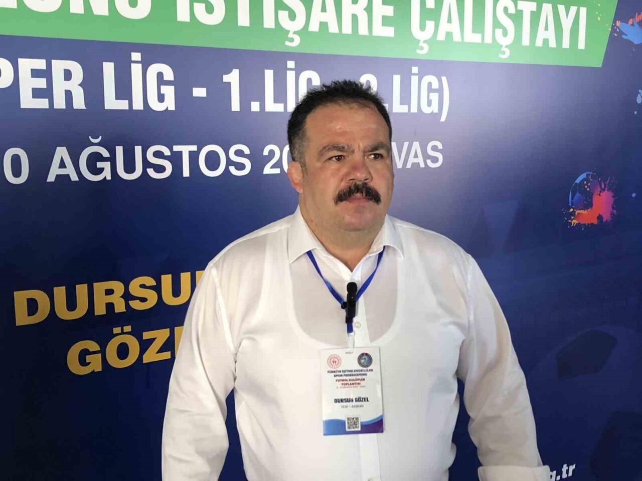 Türkiye İşitme Engelliler Spor Federasyonu Başkanı Dursun Gözel, Japonya'da düzenlenecek