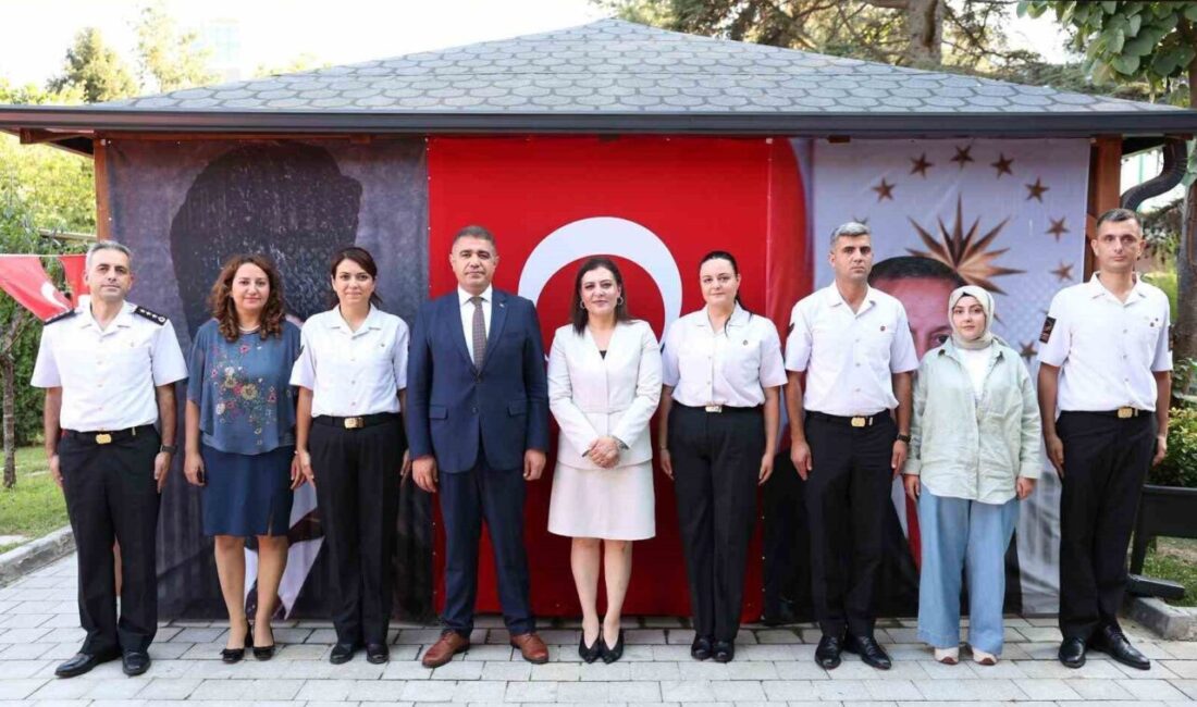 Düzce İl Jandarma Alay Komutanlığı, sosyal tesislerinde yeni rütbe terfi