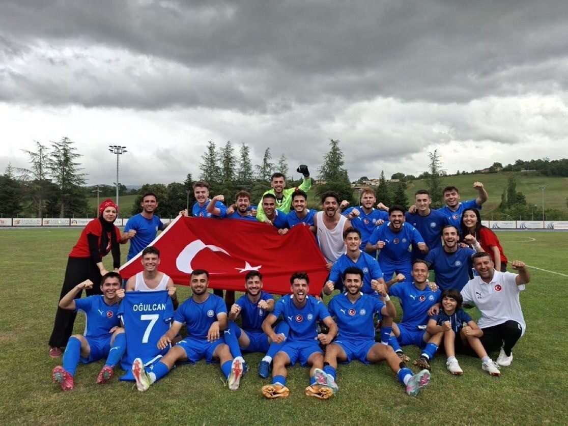 Ege Üniversitesi Futbol Takımı, İtalya'daki EUSA Football 2025'ta dördüncülük elde