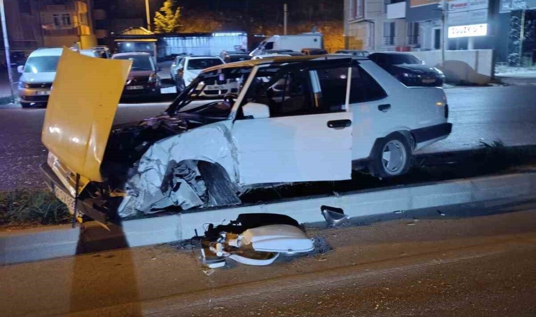 Isparta'nın Eğirdir ilçesinde M.E. isimli sürücü, alkollü olarak kullandığı otomobille