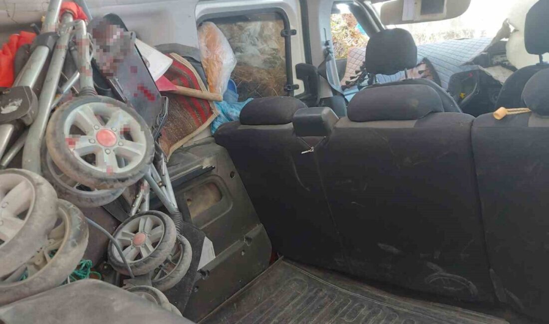Yozgat’ın Sorgun ilçesinde 16 yaşındaki B.E.D.'nin kullandığı hafif ticari araç,