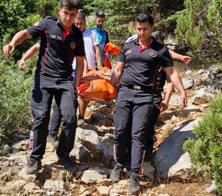 Kahramanmaraş'ta Muharrem K., kardeşiyle birlikte ekşi toplarken kalp krizi geçirerek