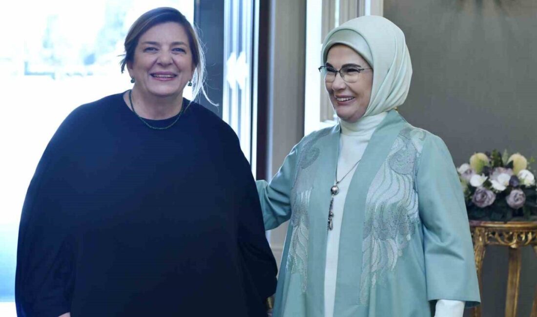 Cumhurbaşkanı Recep Tayyip Erdoğan'ın eşi Emine Erdoğan, Gürcistan Cumhurbaşkanı Mikheil