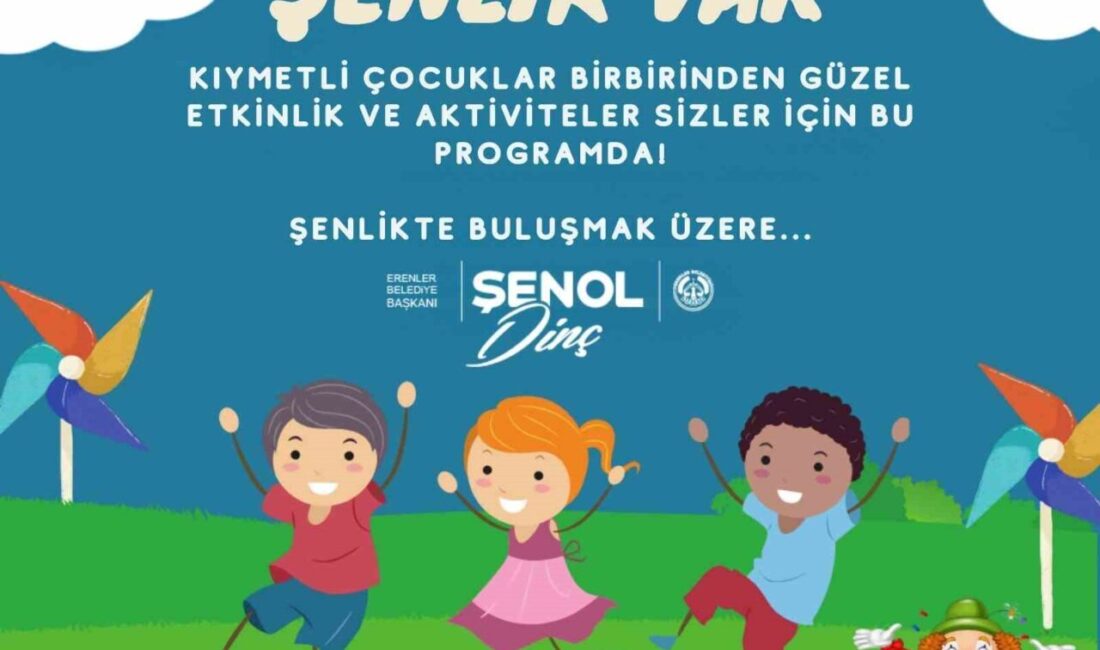 Erenler Belediyesi, çocuklara yönelik "Mahallemde Şenlik Var" etkinliğini 15 Ağustos