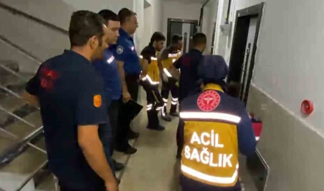 Aksaray'da Döndü E., eşinin eve kilitleyip gitmesi üzerine intihara teşebbüs