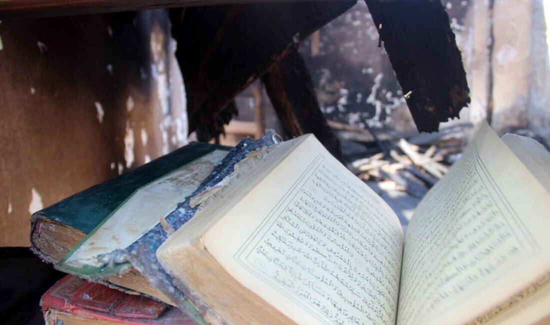 Çanakkale'nin Bayramiç ilçesindeki orman yangınında Ali Aydoğan'ın evi tamamen yanarken,