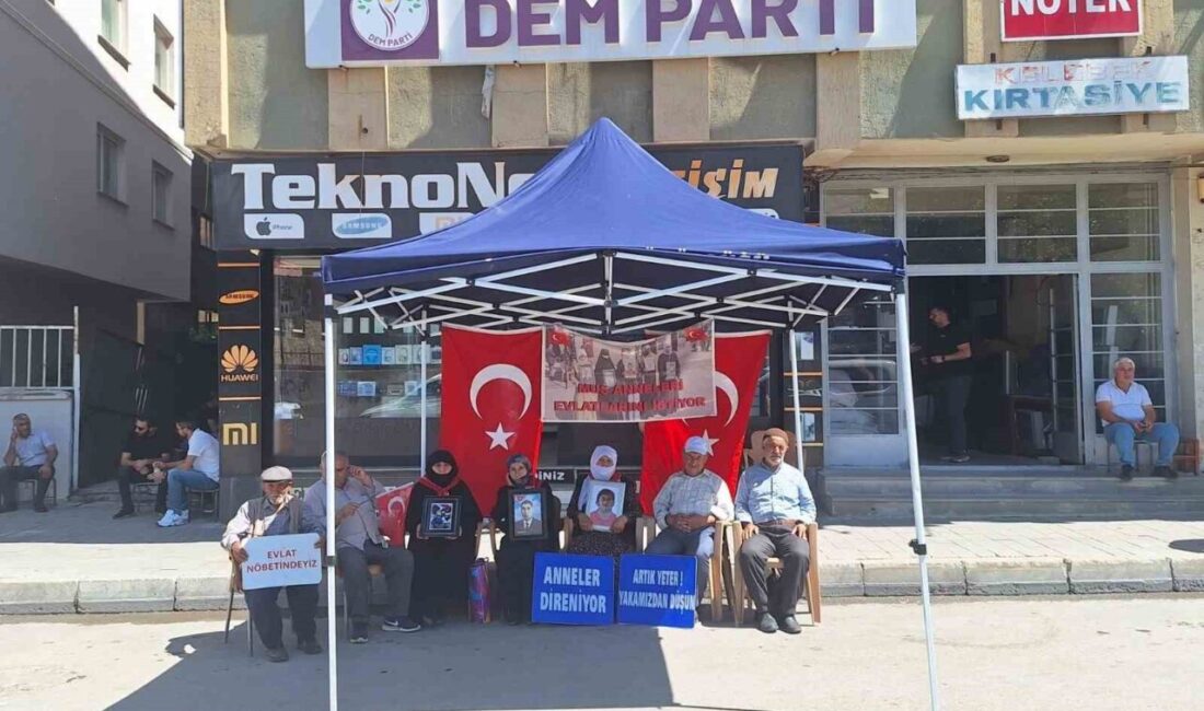 Muş'ta PKK tarafından kaçırılan çocuklarının geri dönmesi için DEM Parti