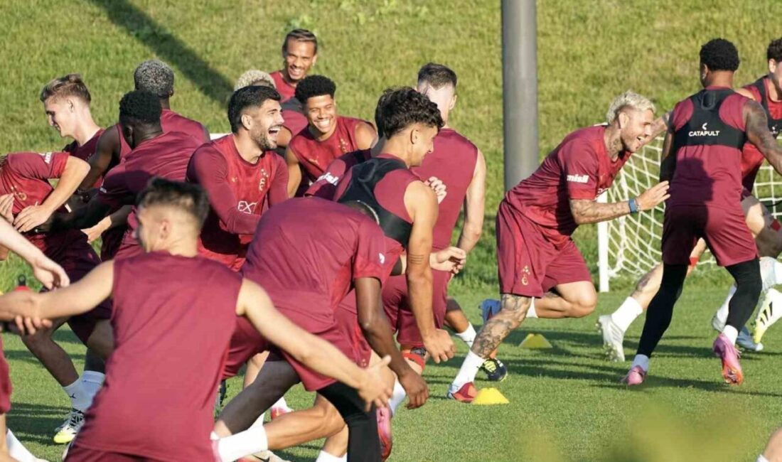 Galatasaray, Fatih Karagümrük ile oynayacağı maç için hazırlıklarını Kemerburgaz Metin