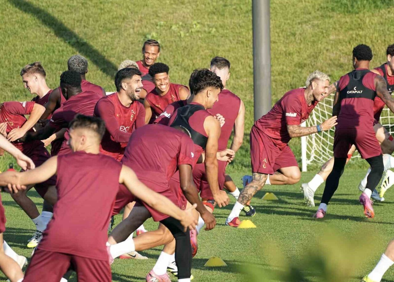 Galatasaray, Fatih Karagümrük ile oynayacağı maç için hazırlıklarını Kemerburgaz Metin