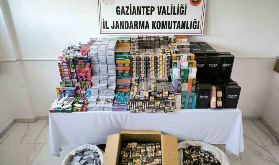 Gaziantep'te jandarma, Temmuz ayında uyuşturucu ve kaçakçılıkla ilgili 121 operasyonda
