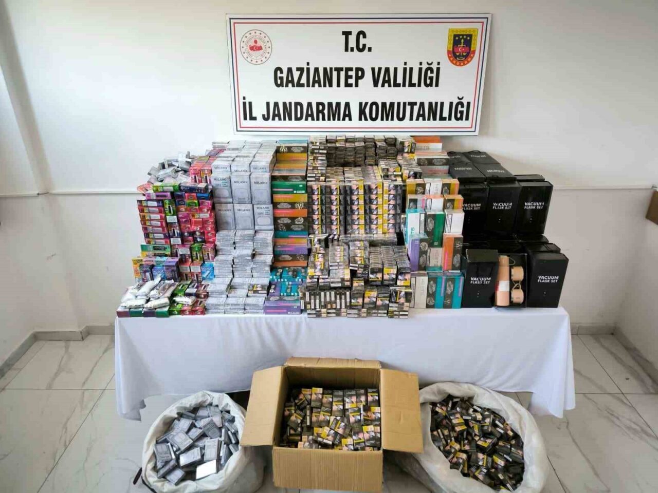 Gaziantep'te jandarma, Temmuz ayında uyuşturucu ve kaçakçılıkla ilgili 121 operasyonda