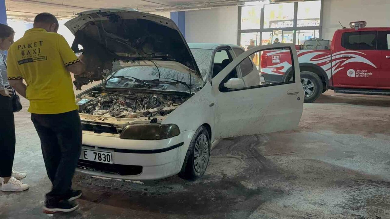 Antalya'nın Gazipaşa ilçesindeki bir AVM'nin kapalı otoparkında, Ömer Y.'ye ait