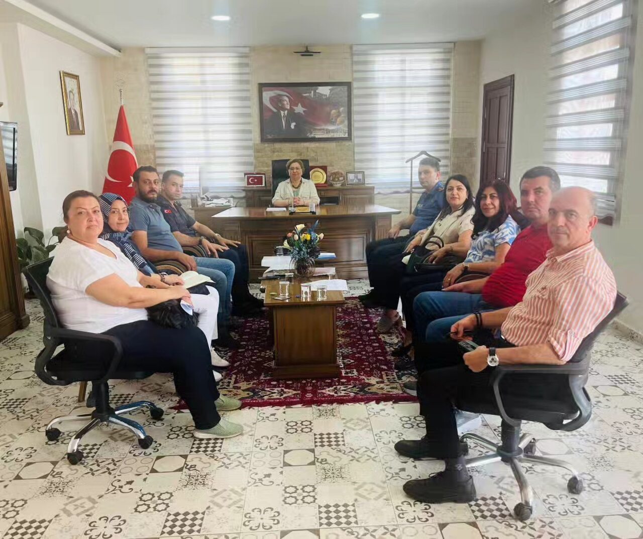 Germencik ilçesindeki tarımsal ürün hırsızlığıyla mücadele için bir toplantı düzenlendi.