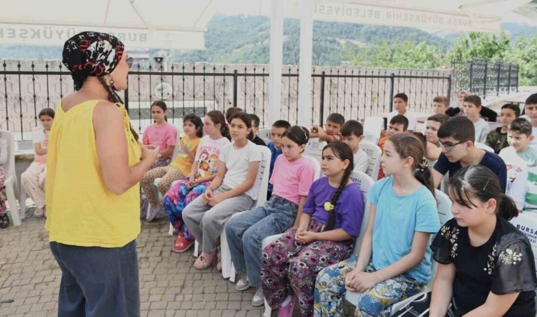 Osmangazi Belediyesi, Gezici Kütüphane ile kırsal mahallelerde çocuklara yönelik eğlenceli