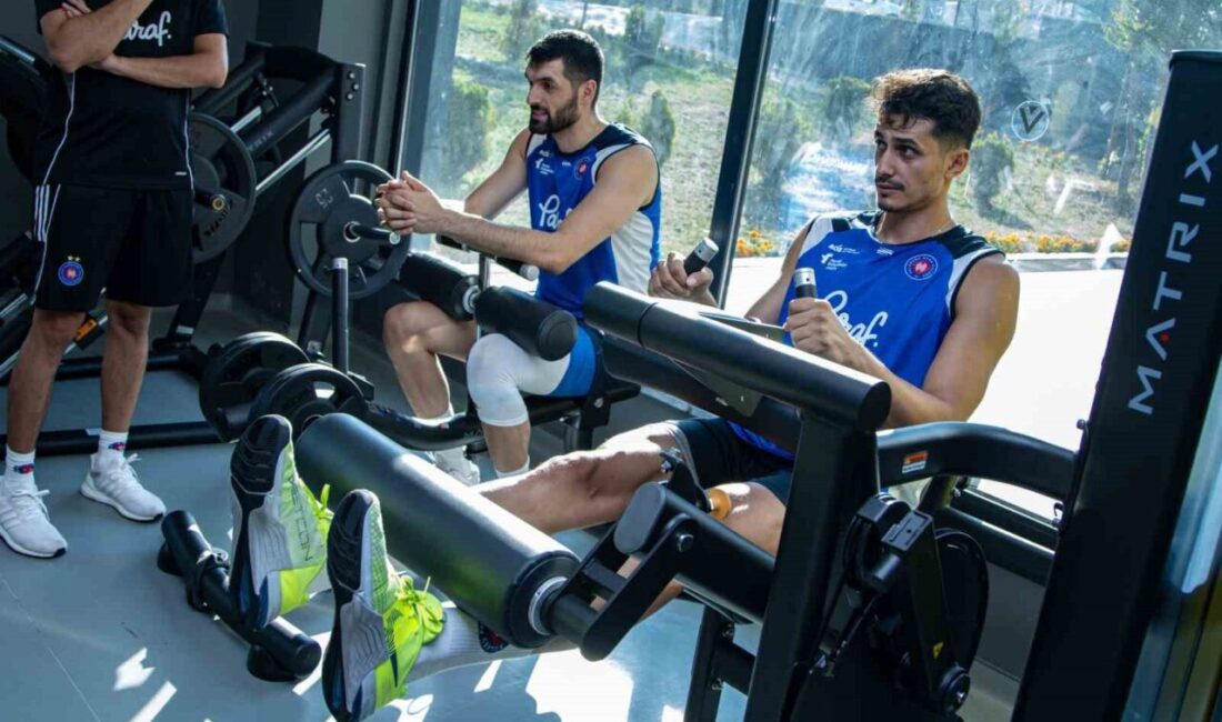 Halkbank Erkek Voleybol Takımı, 2025-2026 sezonu hazırlıkları kapsamında Bolu'daki kampına