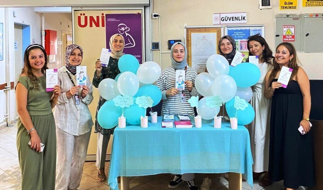 Hisarcık İlçe Devlet Hastanesi, Dünya Emzirme Haftası kapsamında düzenlediği etkinlikte