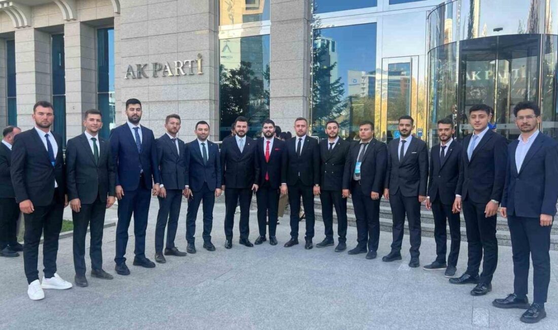 AK Parti Kayseri İl Başkanı Hüseyin Okandan, Ankara'da gençlik teşkilatı