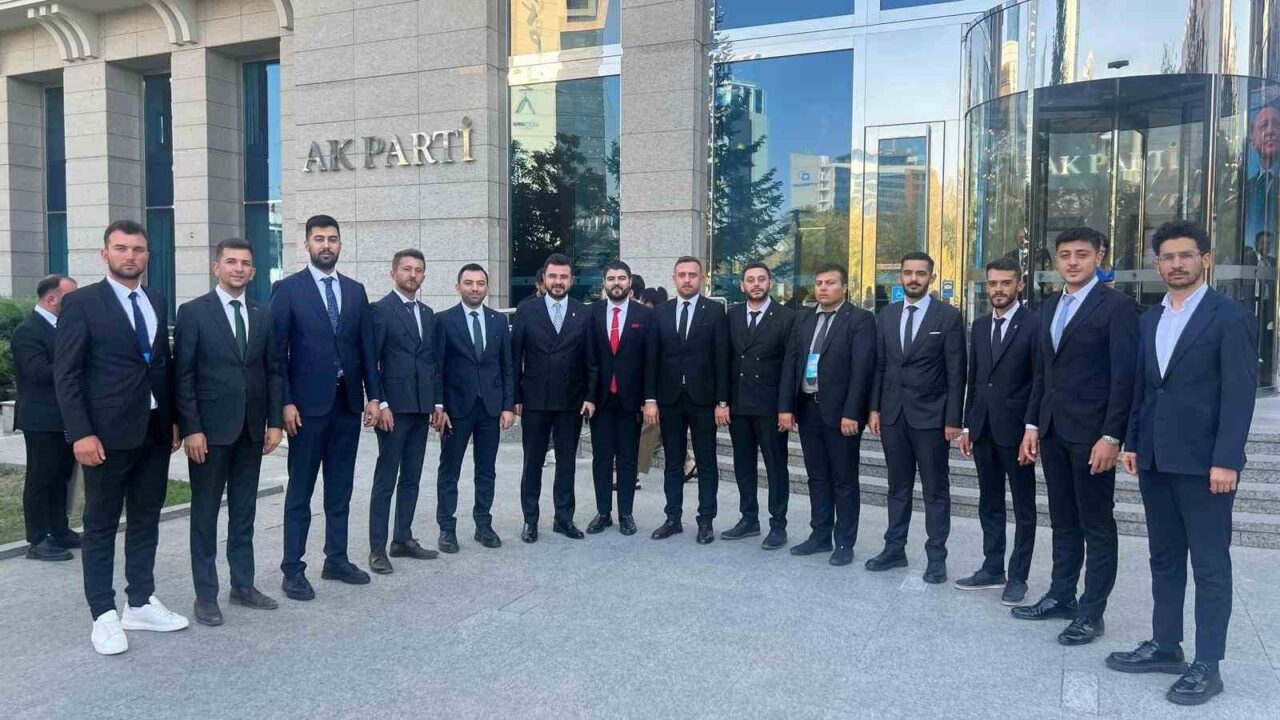 AK Parti Kayseri İl Başkanı Hüseyin Okandan, Ankara'da gençlik teşkilatı