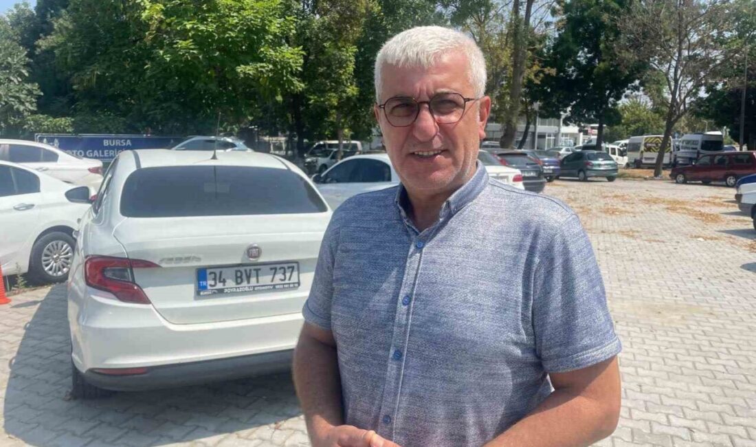 Bursa Oto Galericiler Odası Başkanı Hakan Yanık, ikinci el otomobil