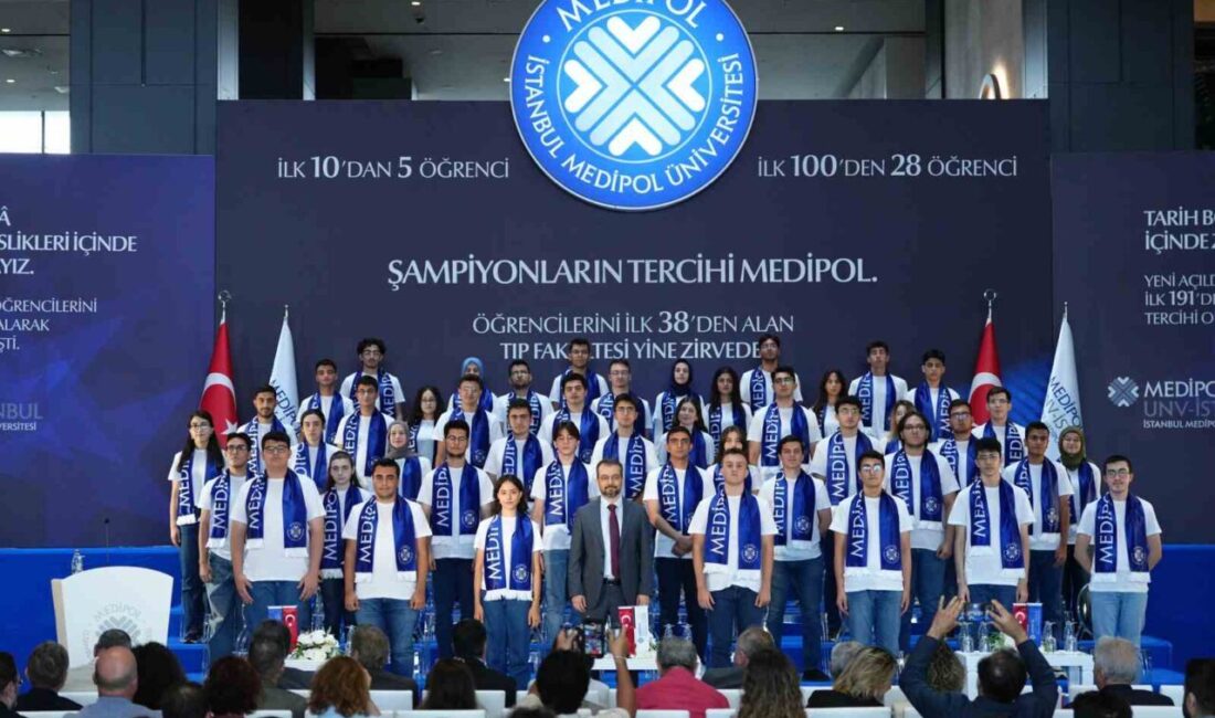 İstanbul Medipol Üniversitesi, 2025 YKS'de üst sıralardaki 28 öğrenciyi tercih