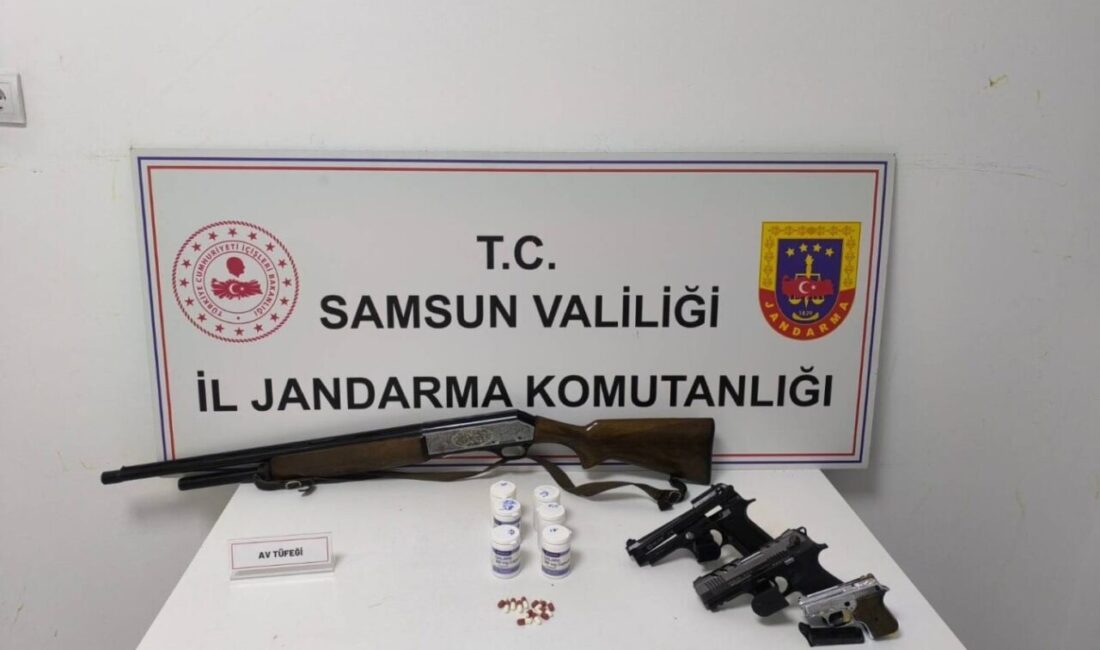 Samsun'un Tekkeköy ilçesinde jandarma, M.T. (20) ve M.Y. (27) isimli