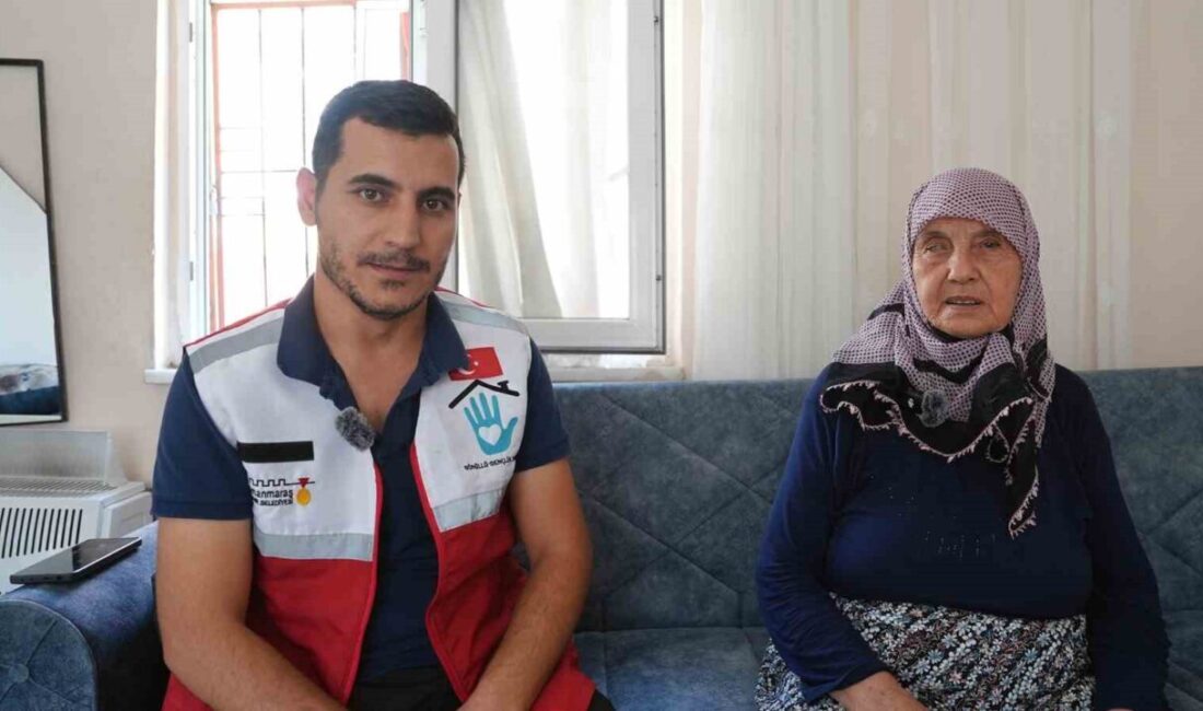 Kahramanmaraş Büyükşehir Belediyesi, yalnız yaşayan yaşlı ve engelli bireyler için